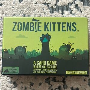 Zombie Kittens Card Game - Green